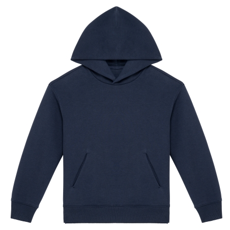 Sweat-shirt écoresponsable à capuche oversize enfant