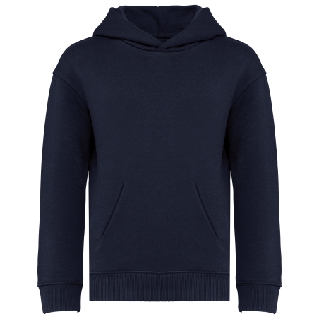 Sweat-shirt écoresponsable à capuche oversize enfant