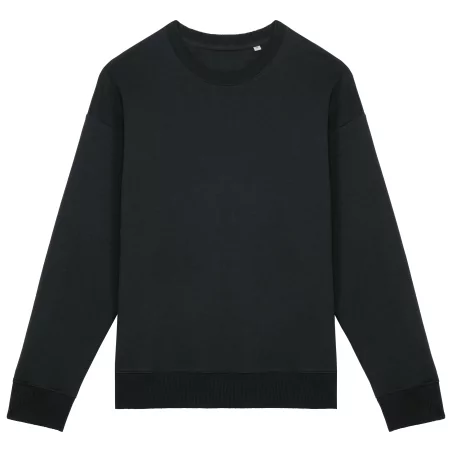 Sweat-shirt écoresponsable à col rond oversize unisexe