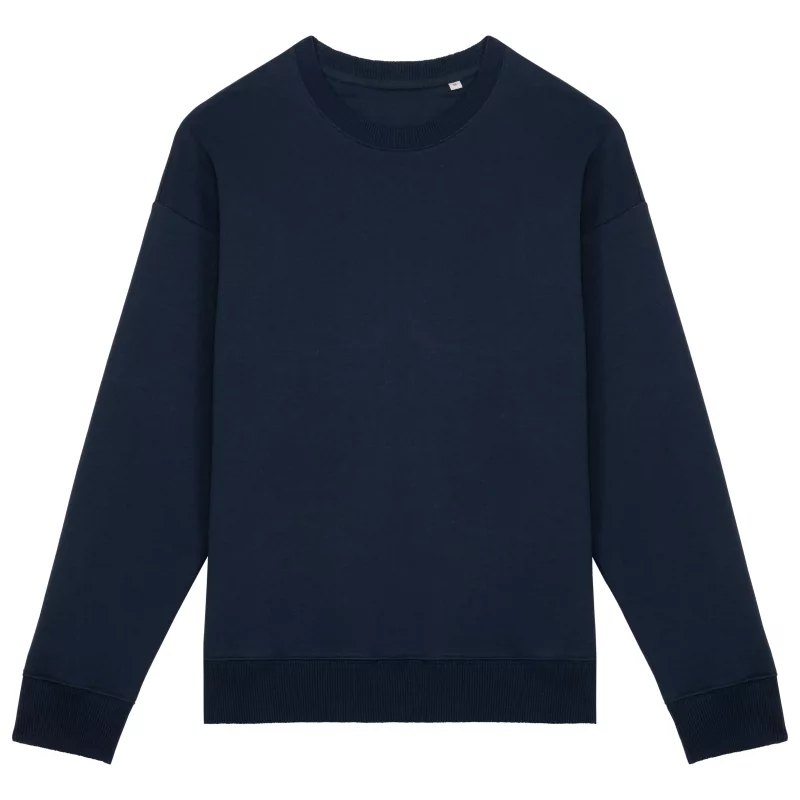Sweat-shirt écoresponsable à col rond oversize unisexe