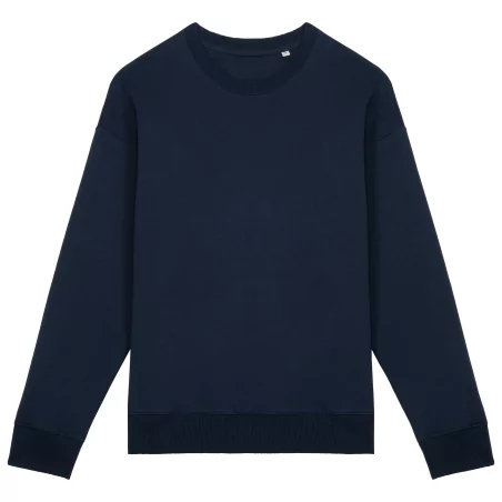 Sweat-shirt écoresponsable à col rond oversize unisexe