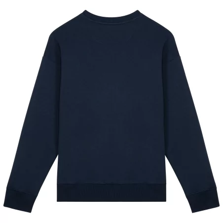 Sweat-shirt écoresponsable à col rond oversize unisexe