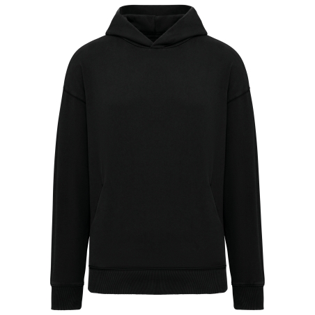 Sweat-shirt écoresponsable à capuche délavé oversize unisexe