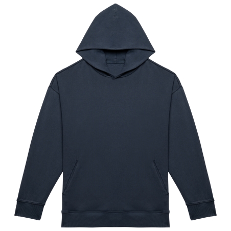 Sweat-shirt écoresponsable à capuche délavé oversize unisexe