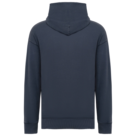 Sweat-shirt écoresponsable à capuche délavé oversize unisexe