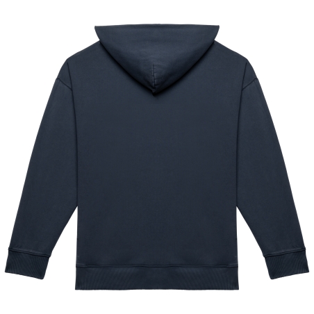 Sweat-shirt écoresponsable à capuche délavé oversize unisexe