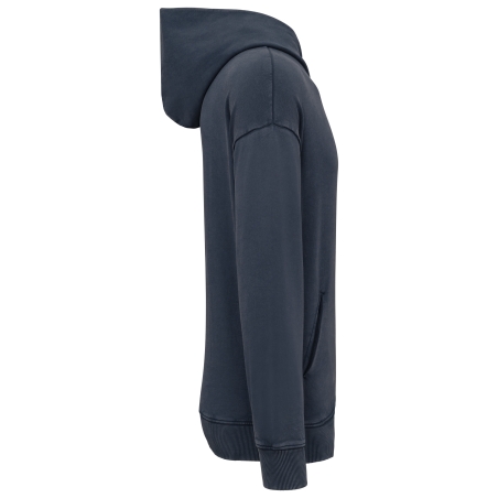 Sweat-shirt écoresponsable à capuche délavé oversize unisexe