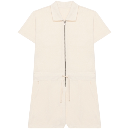 Combinaison short écoresponsable en éponge femme