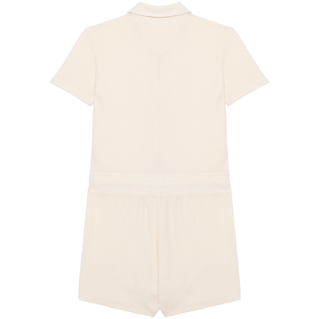 Combinaison short écoresponsable en éponge femme