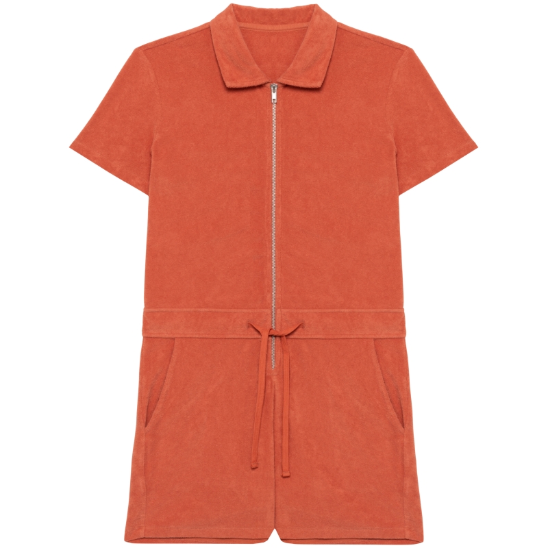 Combinaison short écoresponsable en éponge femme