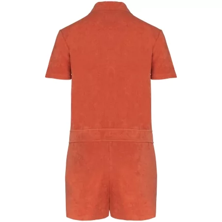 Combinaison short écoresponsable en éponge femme