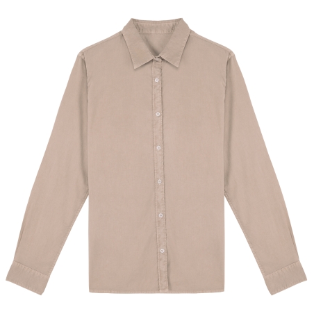 Chemise écoresponsable délavée homme
