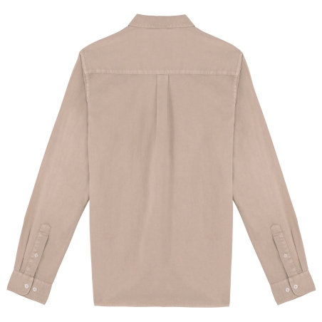 Chemise écoresponsable délavée homme