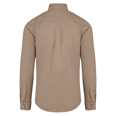 Chemise écoresponsable délavée homme
