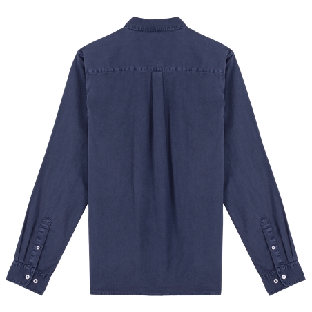 Chemise écoresponsable délavée homme