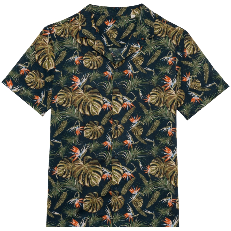 Chemise imprimé hawaïen homme