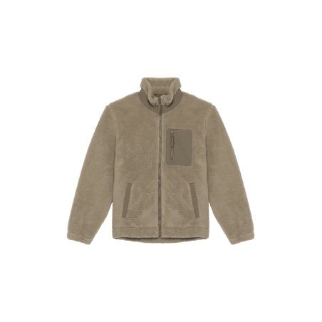 Veste écoresponsable en sherpa unisexe