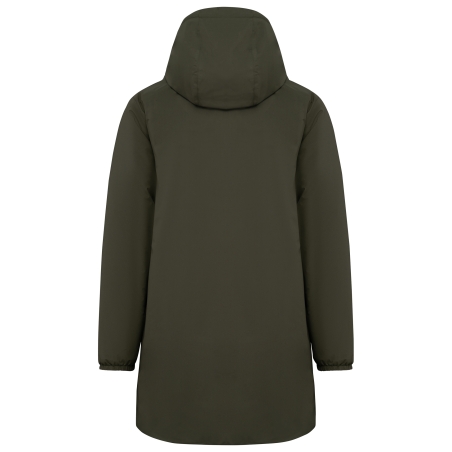 Veste écoresponsable imperméable doublée en sherpa unisexe