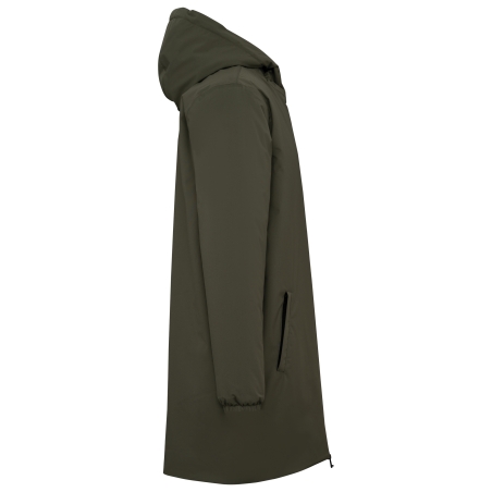 Veste écoresponsable imperméable doublée en sherpa unisexe