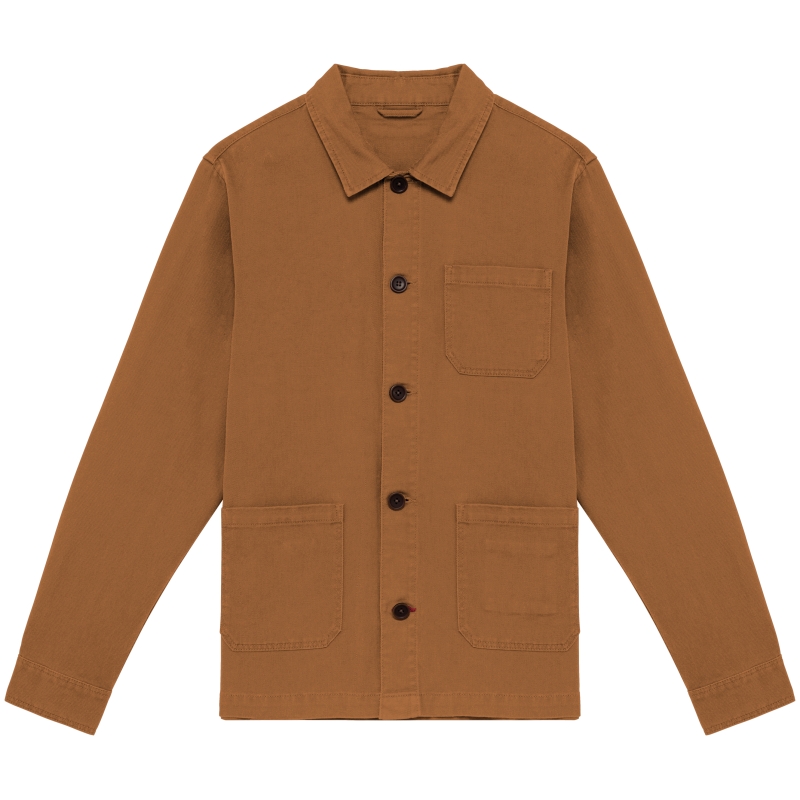 Veste worker écoresponsable délavée homme