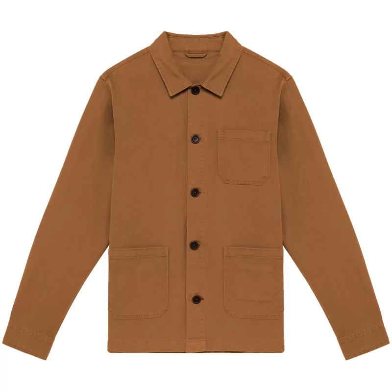 Veste worker écoresponsable délavée homme