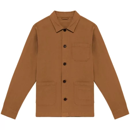 Veste worker écoresponsable délavée homme