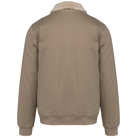 Veste écoresponsable col sherpa unisexe
