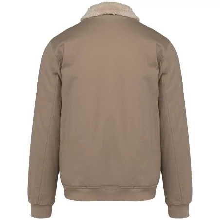 Veste écoresponsable col sherpa unisexe