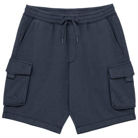 Short cargo écoresponsable délavé French Terry homme