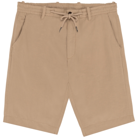 Bermuda en lyocell et lin femme