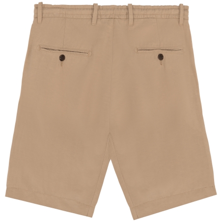 Bermuda en lyocell et lin femme