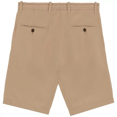Bermuda en lyocell et lin femme