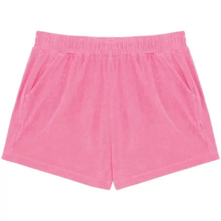 Short écoresponsable en éponge femme