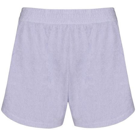 Short écoresponsable en éponge femme