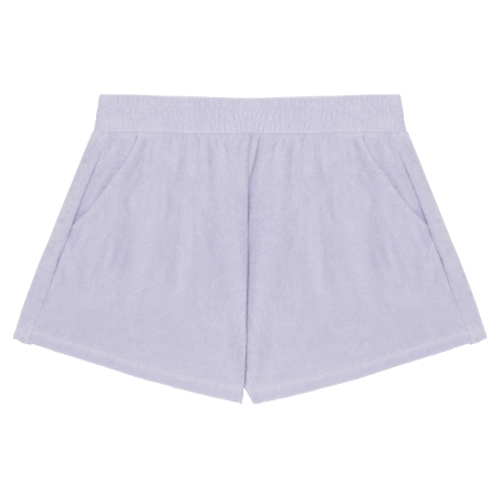Short écoresponsable en éponge femme