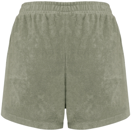 Short écoresponsable en éponge femme
