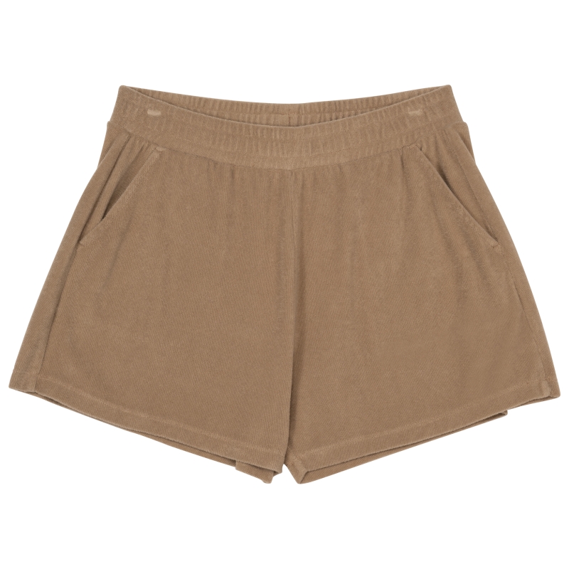 Short écoresponsable en éponge femme