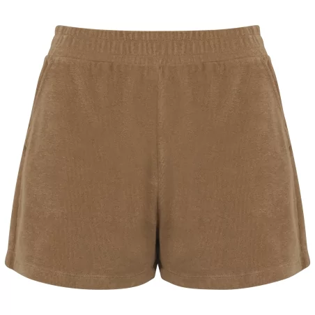 Short écoresponsable en éponge femme