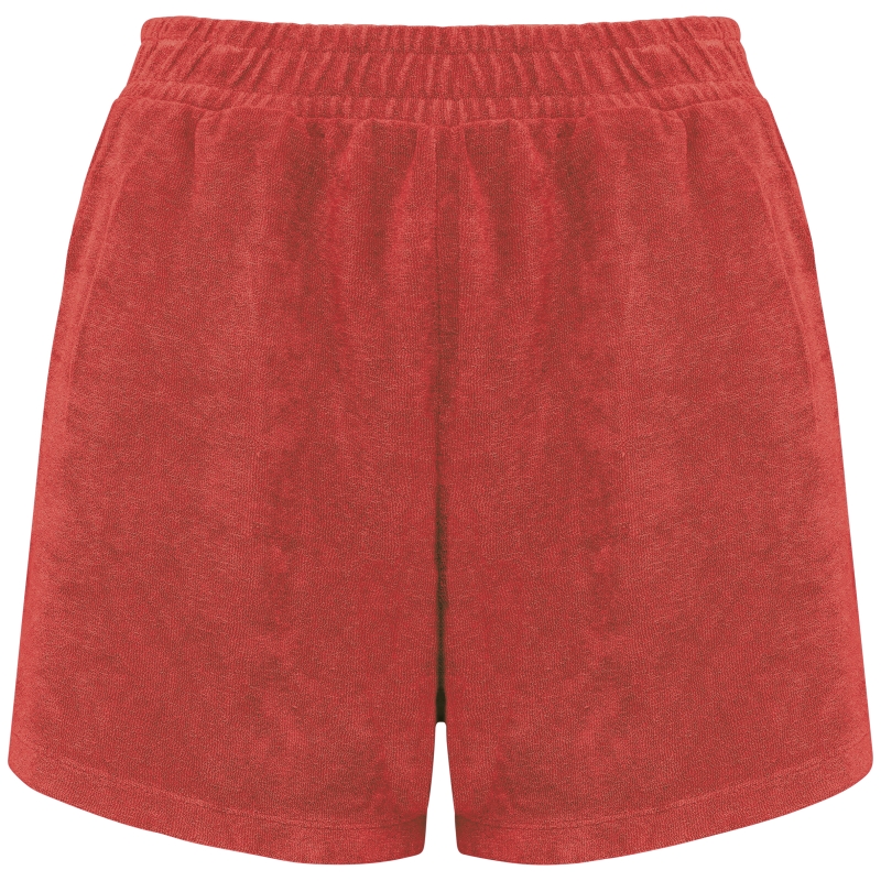 Short écoresponsable en éponge femme
