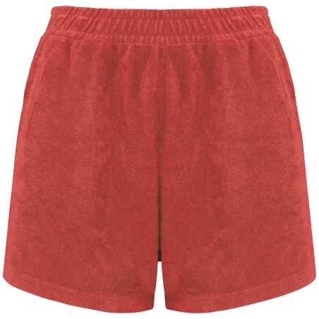 Short écoresponsable en éponge femme