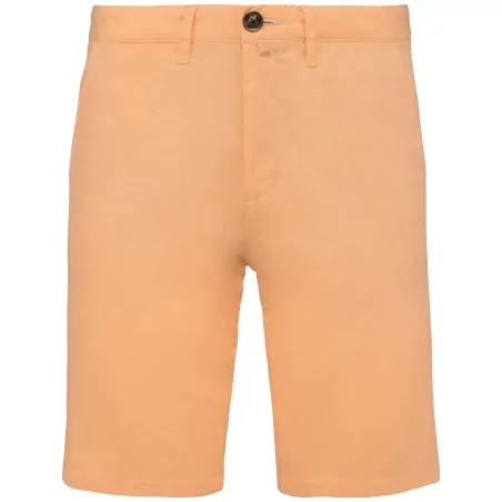 Bermuda chino écoresponsable homme