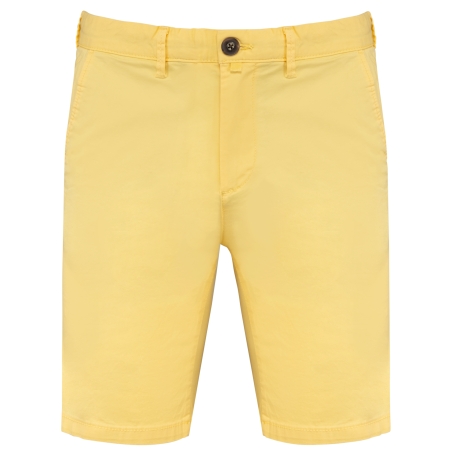 Bermuda chino écoresponsable homme