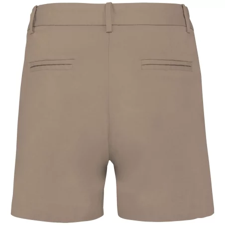 Bermuda chino écoresponsable femme