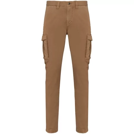 Pantalon cargo écoresponsable délavé homme