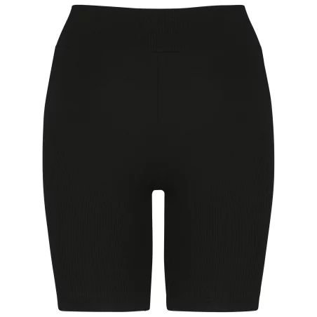 Short écoresponsable côtelé femme