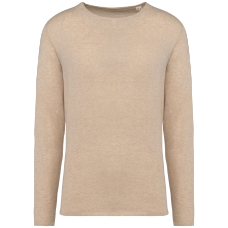 Pull écoresponsable à col rond en lyocell homme