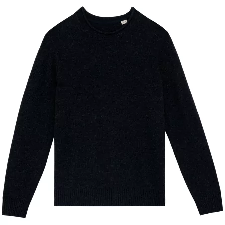 Pull écoresponsable en laine mérinos homme