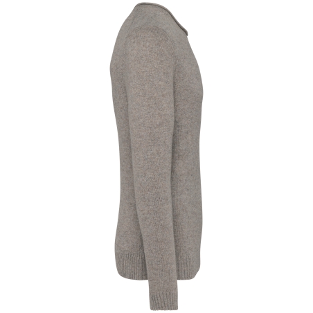 Pull écoresponsable en laine mérinos homme