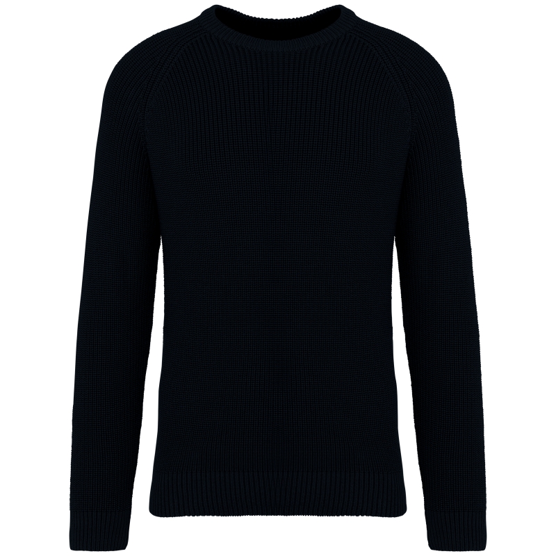 Pull écoresponsable à grosses mailles homme