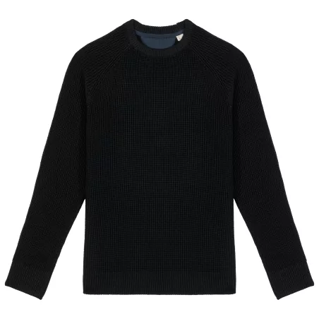Pull écoresponsable à grosses mailles homme